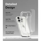 Ringke iPhone 15 Pro Max Kuori Fusion Matte Clear