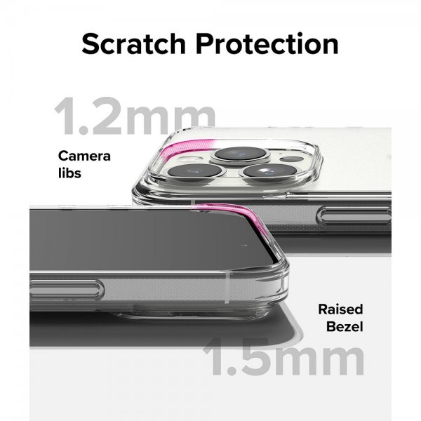 Ringke iPhone 15 Pro Max Kuori Fusion Matte Clear