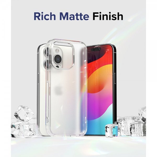 Ringke iPhone 15 Pro Max Kuori Fusion Matte Clear