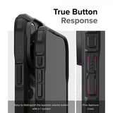 Ringke iPhone 15 Pro Max Kuori Fusion X Design Camo Black
