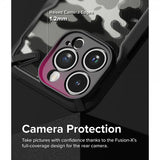 Ringke iPhone 15 Pro Max Kuori Fusion X Design Camo Black
