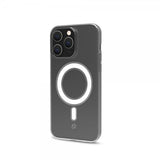 Celly iPhone 15 Pro Max -kuori GELSKINMAG MagSafe Transparentti