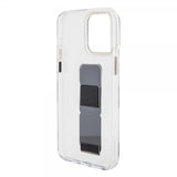 Guess iPhone 15 Pro Max Kuori Grip Stand Clear Transparent