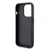 Ferrari iPhone 15 Pro Max Kuori Grip-jalustatoiminnolla Musta