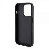 Guess iPhone 15 Pro Max Kuori Grip Stand Function Musta