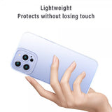 X-Level iPhone 15 Pro Max Kuori Karkaistu Lasi Musta