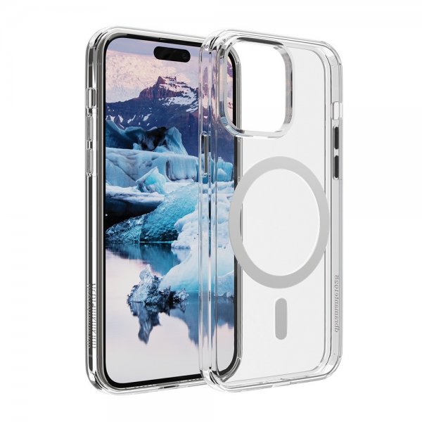 dbramante1928 iPhone 15 Pro Max Kuori Iceland Pro MagSafe Läpinäkyvä