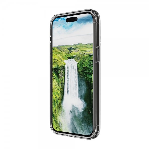 dbramante1928 iPhone 15 Pro Max Kuori Iceland Ultra D3O MagSafe Läpinäkyvä