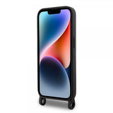 Karl Lagerfeld iPhone 15 Pro Max Suojakuori Ikonik Crossbody Musta