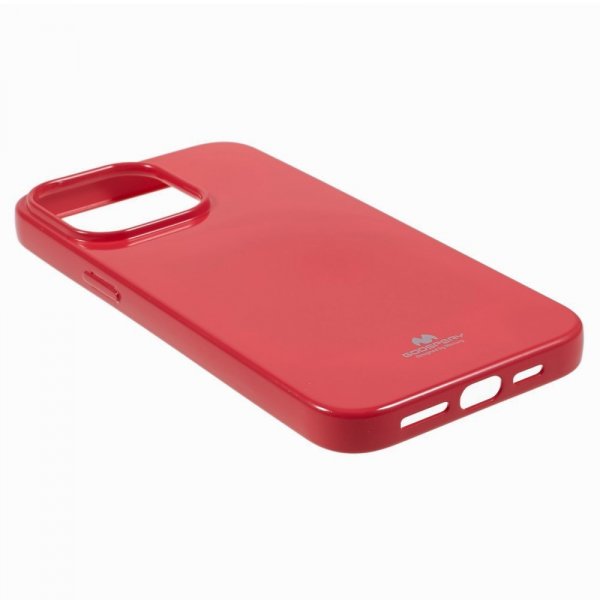 Mercury iPhone 15 Pro Max Kuori Jelly Glitter Magenta