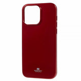 Mercury iPhone 15 Pro Max Kuori Jelly Glitter Punainen