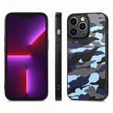 iPhone 15 Pro Max Kuori Maastokuvio Sininen
