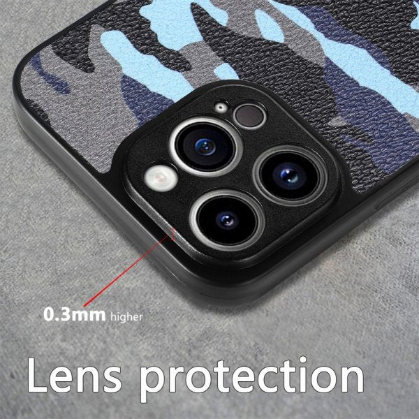 iPhone 15 Pro Max Kuori Maastokuvio Ruskea