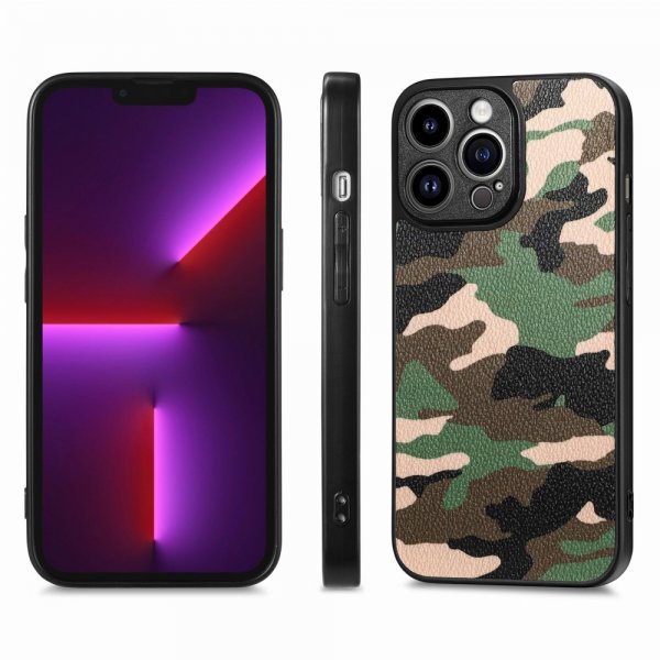 iPhone 15 Pro Max Kuori Maastokuvio Vihreä
