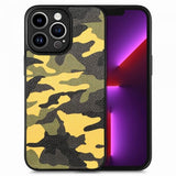 iPhone 15 Pro Max Kuori Maastokuvio Keltainen