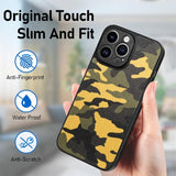 iPhone 15 Pro Max Kuori Maastokuvio Keltainen