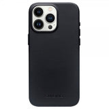 Qialino iPhone 15 Pro Max -tekonahkakuori MagSafe - Musta