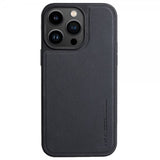 X-Level iPhone 15 Pro Max Kuori Keinonahka MagSafe Musta