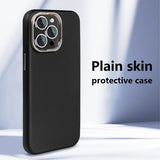 X-Level iPhone 15 Pro Max Kuori Nahkarakenne MagSafe Musta