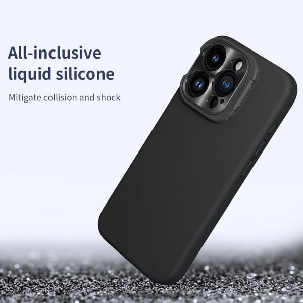 Nillkin iPhone 15 Pro Max Suojakuori LensWing MagSafe Vihreä