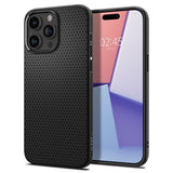 Spigen iPhone 15 Pro Max Kuori Liquid Air Mattamusta