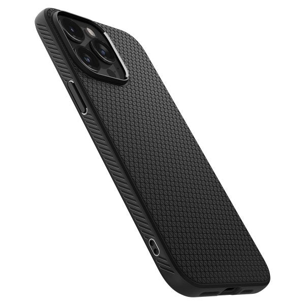 Spigen iPhone 15 Pro Max Kuori Liquid Air Mattamusta
