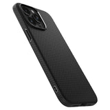 Spigen iPhone 15 Pro Max Kuori Liquid Air Mattamusta