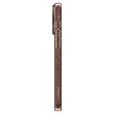 Spigen iPhone 15 Pro Max -suojakuori, Liquid Crystal Glitter Rose Quartz