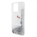 Hello Kitty iPhone 15 Pro Max Kuori Liquid Glitter Läpikuultava