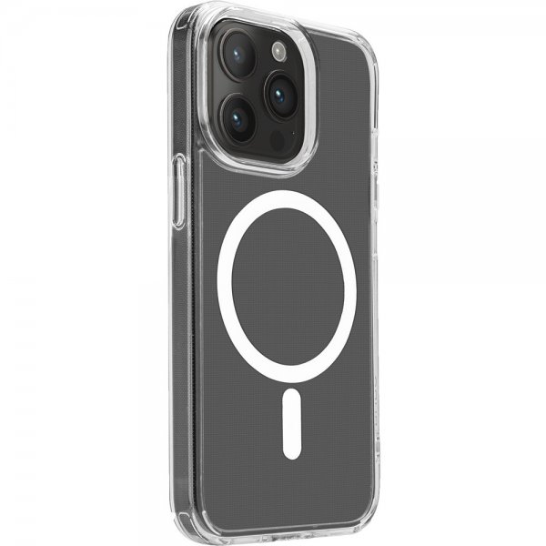 Puro iPhone 15 Pro Max Kuori LITE MAG Läpinäkyvä