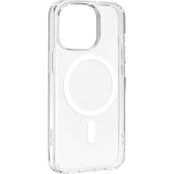 Puro iPhone 15 Pro Max Kuori LITE MAG Läpinäkyvä