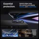 Spigen iPhone 15 Pro Max Kuori Mag Armor MagFit Matta Musta