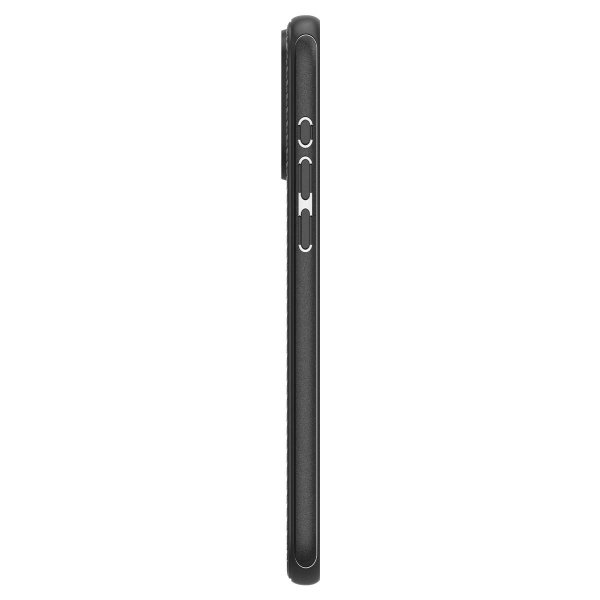 Spigen iPhone 15 Pro Max Kuori Mag Armor MagFit Matta Musta