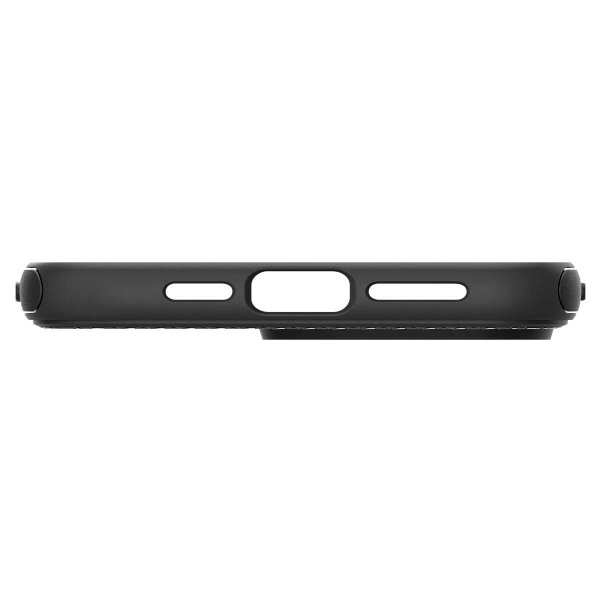 Spigen iPhone 15 Pro Max Kuori Mag Armor MagFit Matta Musta
