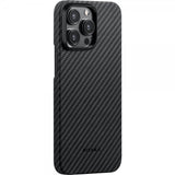 Pitaka iPhone 15 Pro Max Kuori MagEZ Case 4 Black/Grey Twill