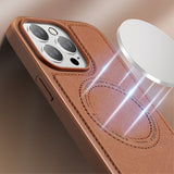 X-Level iPhone 15 Pro Max -kuori MagSafe Denim Jacket -sininen