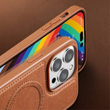 X-Level iPhone 15 Pro Max Kuori MagSafe Denim Jacket Vihreä