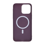 iPhone 15 Pro Max Kuori TPU MagSafe Kiiltävä Violetti