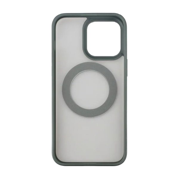 Rvelon iPhone 15 Pro Max Kuori Käännettävä MagSafe-jalusta Vihreä