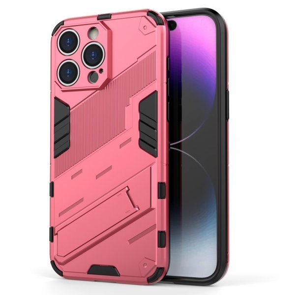 iPhone 15 Pro Max Kuori jalustalla Magenta