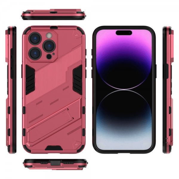iPhone 15 Pro Max Kuori jalustalla Magenta