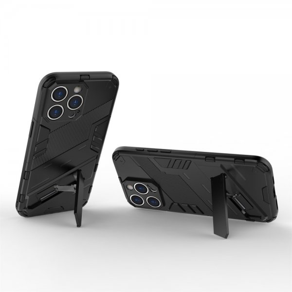 iPhone 15 Pro Max Kuori jalustalla Musta