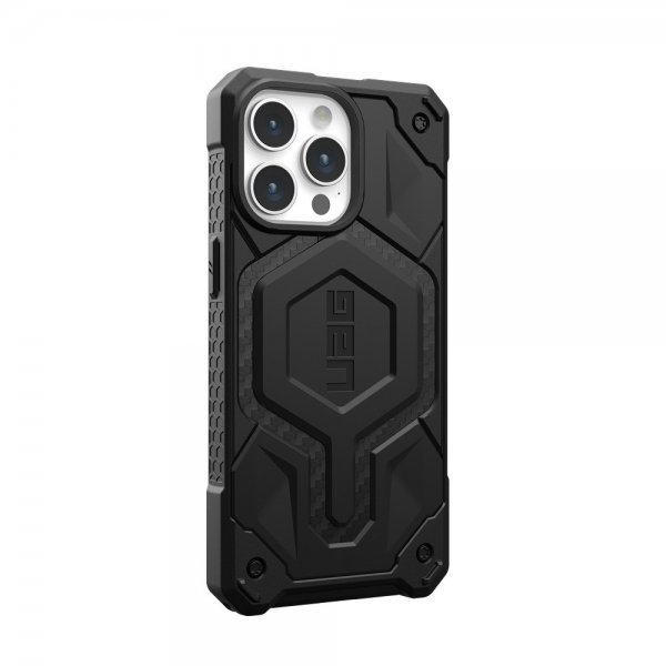 Urban Armor Gear (UAG) iPhone 15 Pro Max Kuori Monarch Pro MagSafe Carbon Fiber
