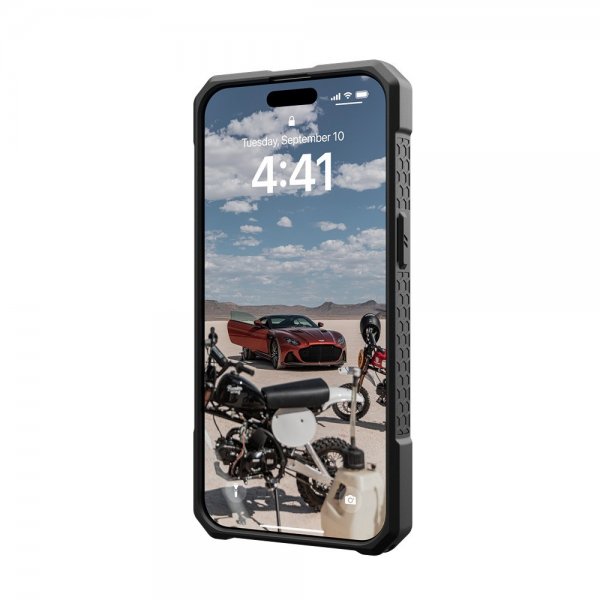 Urban Armor Gear (UAG) iPhone 15 Pro Max Kuori Monarch Pro MagSafe Kevlar Black
