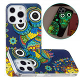 iPhone 15 Pro Max Kuori Motivoitu Sininen Pöllö
