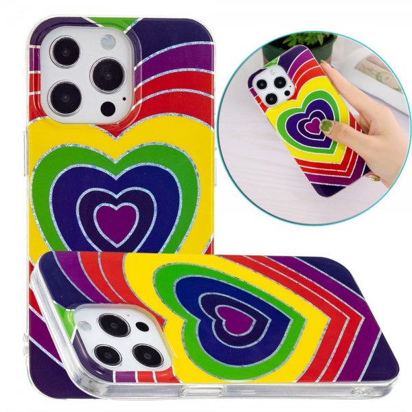 iPhone 15 Pro Max Kuori Sydänkuviolla
