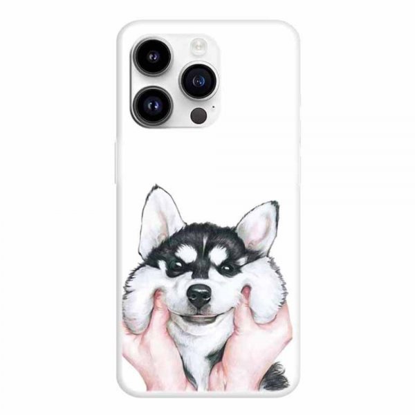 iPhone 15 Pro Max -kuoret – Husky-aiheinen