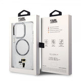 Karl Lagerfeld iPhone 15 Pro Max Kuori NFT Karl & Choupette Transparent