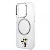 Karl Lagerfeld iPhone 15 Pro Max Kuori NFT Karl & Choupette Transparent