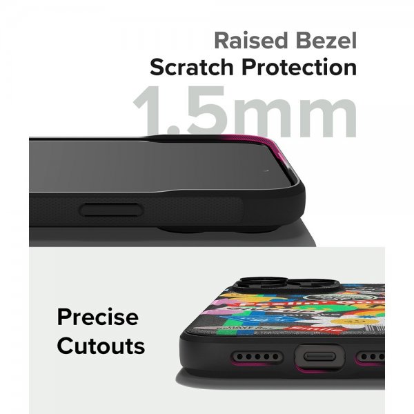 Ringke iPhone 15 Pro Max Kuori Onyx Design -tarra